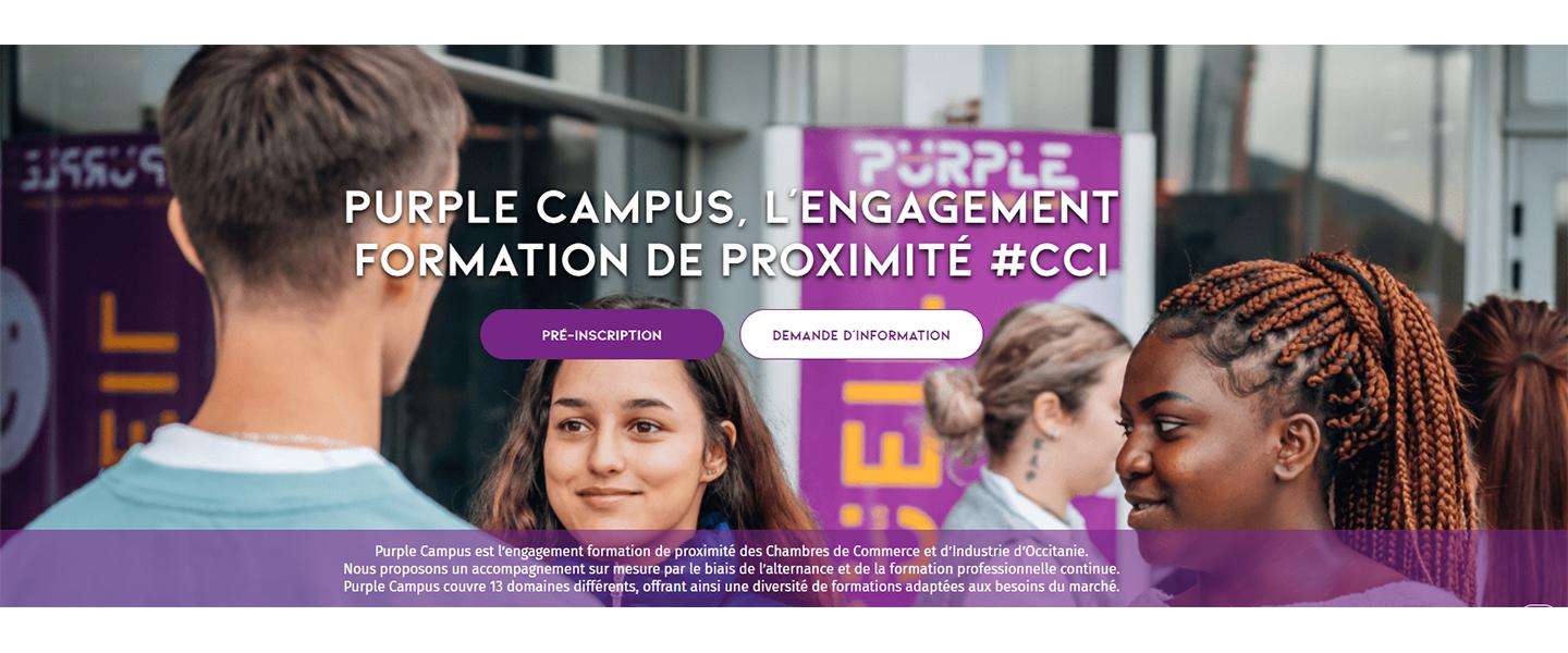 Purple Campus : un nouveau site internet pour une meilleure orientation ...